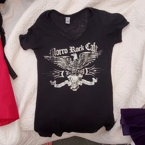 Sheer Morro Rock Cafe tshirt